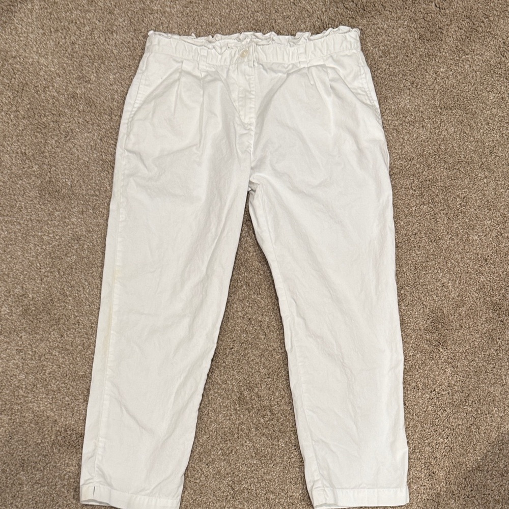 Janie and Jack Kids White Casual Pants